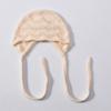 Solid Color Lace-up Knitted Hat, Photo Artifact Rabbit Down Rabbit Fur, Windproof Soft Waxy Bag Head In Autumn and Winter, Showing Face and Small Ear