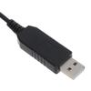 Cabo Conversor Elevador de Tensão USB DC 5V para DC 12V Carregadores Boost Cabo USB de Carregamento e Sincronização de Energia