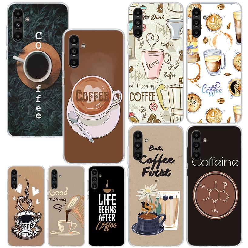 Kaffeeweinbecher Handyhülle Für Samsung Galaxy A15 A25 A35 A55 A14 A24 A34 A54 A13 A23 A33 A53 A12 A22 A32 A52 A05S A04S A03S