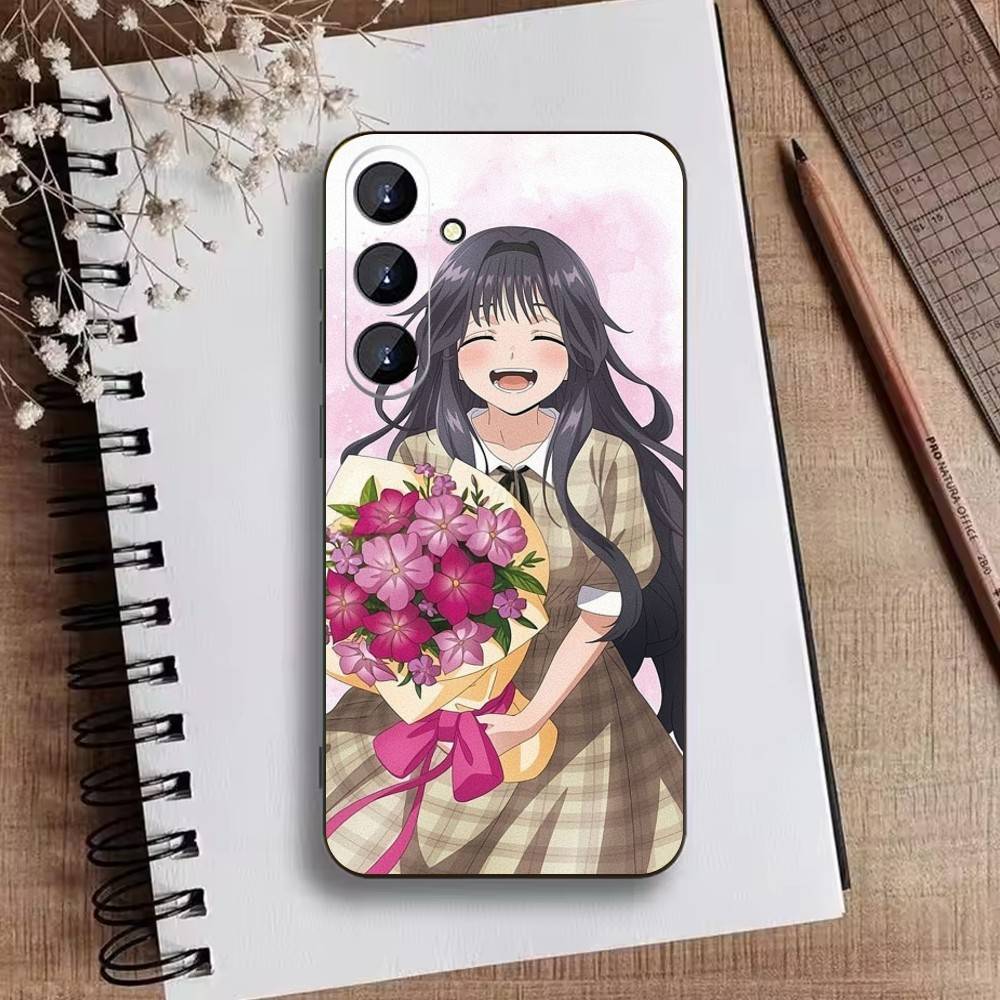 Rintaro Tsumugi K-Kaoruko Waguri Phone Case For Samsung Galaxy A73,A21s,A22,A31,A52,A53,A71,A41Soft Black Shell