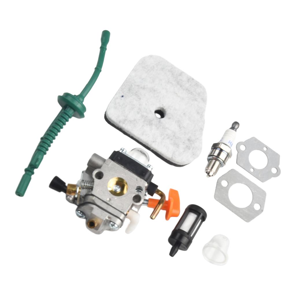 Fuel Filter Set Carburetor Kit 1 Set Accessories Replacement Trimmer Lawn Mower Part Brand New Easy To Install