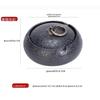Ashtray creative personality trend anti-fly ash ins wind home living room atmospheric ash with cover cute girl