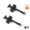 EDP1238-1 2 Pieces Front Left Right Door Catch Hinge Brake Stop Check Strap Limiter for Chevrolet Vauxhall Opel Zafira B Family 2005-2014 13227947