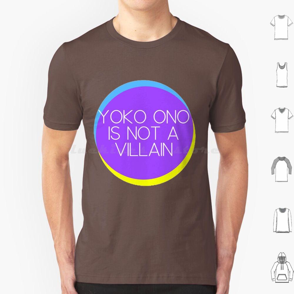 Yoko Ono Is Not A Villain Essential T Shirt 6xl Cotton Cool Tee Yoko Ono Yoko Peace The Music Ono 60s Imagine John Ringo Love