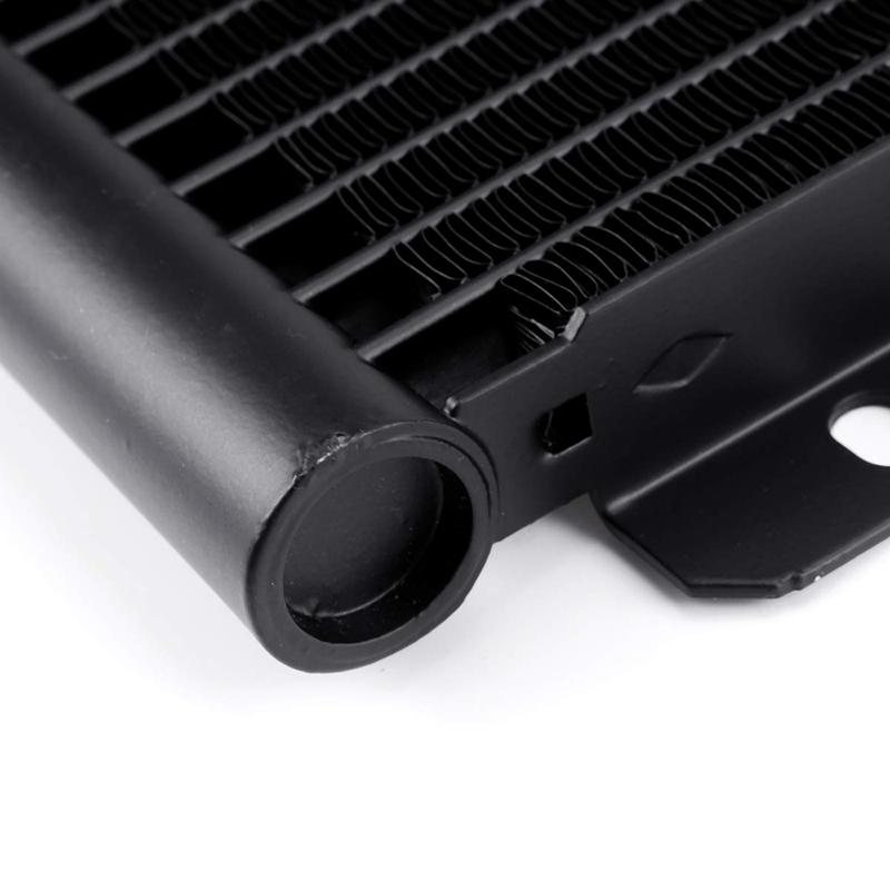 25 Row Universal Oil Cooler Aluminum Transmission Oil Cooler Automatic Stacked Plate Oil Cooler Radiator Car Accessories-M53K