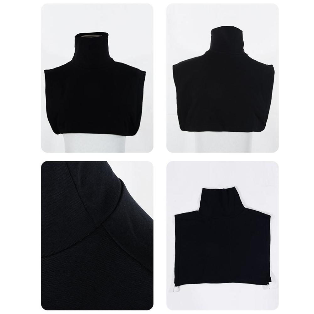 Fake Collar Children Knitted Striped Fake Collar Autumn and Winter Sweater Decoration Detachable Collar Fake Women