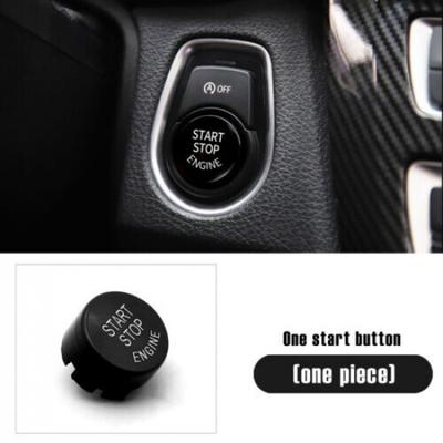 Black Car Engine Start Stop Button Replace Cover For BMW F Chassis F10 F20 F30