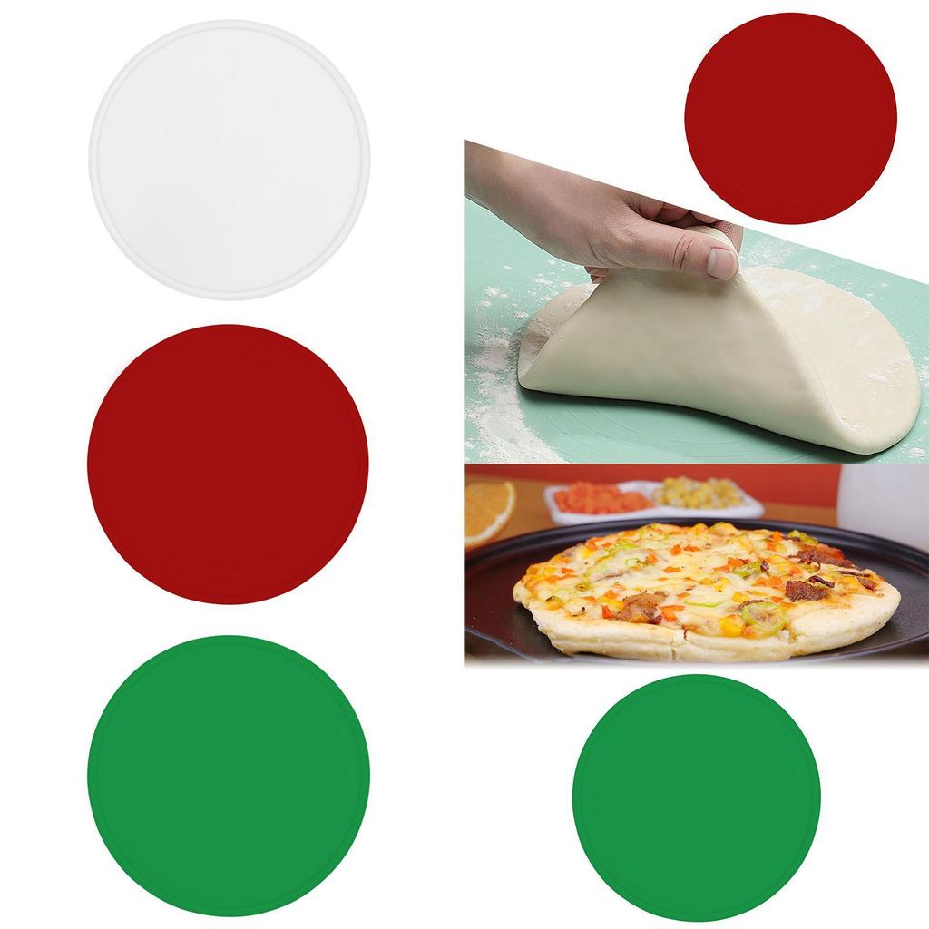 Reusable Silicone Tray for Pizza Crust And Dough Preparation