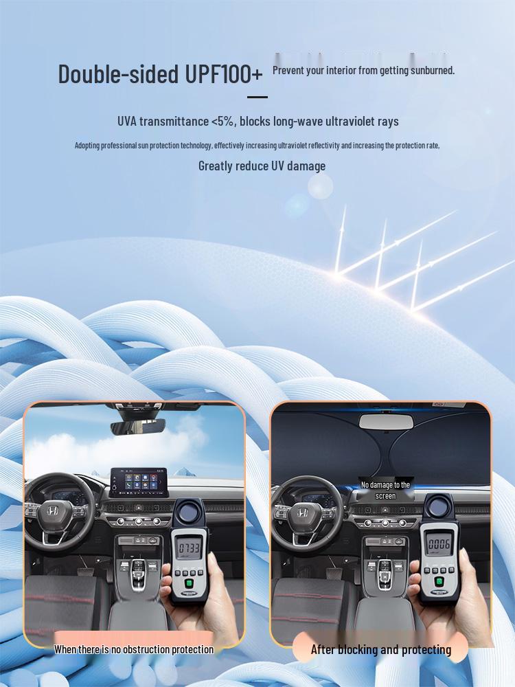 Sunscreen Shade and Heat Insulation Curtain for 2024 Honda CRV