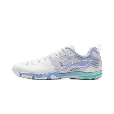 Li Ning Hawkeye 2.0 PRO Cushioning Slip Resistant Abrasion Resistant Low Top Training Shoes Unisex White Purple APPU023-10