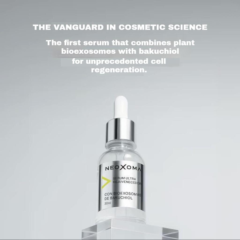 NEOXOMA Gesichtsserum mit Bakuchiol Bioexosomen, Anti-Falten-Serum, Anti-Flecken-Serum, Regenerierend, Reparierend und Antioxidativ