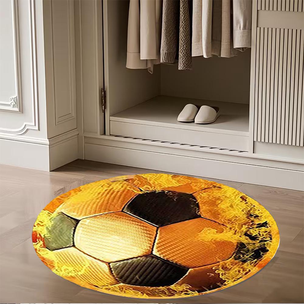 1 stuks Voetbal vloerkleed huis tapijt antislip ontwerp voor kantoor decoratie cadeau woonkamer slaapkamer
