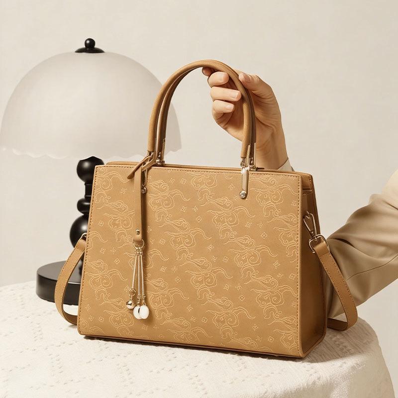 Handbag, Bridal Bag, Fashionable Retro Wedding Bag, Women's Wedding Bag, Large Capacity Wedding Bag, Mother-in-law Wedding Bag, Hair Replacement