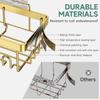 Adhesive Shower Caddy 6-PackGifts for Women Mom Heavy Weight Bearing Large Wall Mounted Bathroom Shelves Rack Organizer Storage