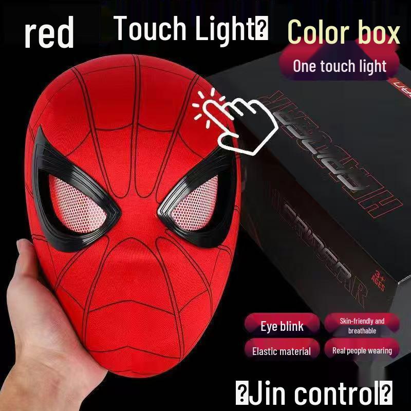 Luminous Blinking Venom Spider-Man Mask for Adults & Kids