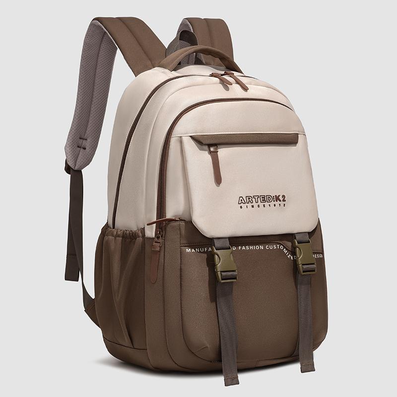 Large Capacity Workwear Backpack for Men and Women High School and College Students Double Shoulder Bag Waterproof