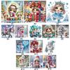 Snow Girl 5D DIY Diamond Art Painting Kits for Home Wall Decor Diamond Art Kits Crystal Rhinestones Diamond Painting 30x30cm