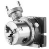 Rotary Table for Milling Machines, 100 mm, Horizontal Vertical Model Precision Milling Rotary Table, with 80 mm 3-Jaw Chuck M10 T-Bolts Nuts, for