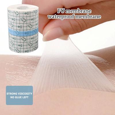 Film Tencuiala Autocolant Bandaj rezistent la apa Bandă transparentă Film PU Autocolant Bandaj adeziv extensibil