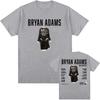 BRYAN ADAMS ROLL WITH THE PUNCHES TOUR 2025 Tshirt Short Sleeve Cotton Oneck Tshirt Unisex Clothes Summer Unisex Streetwear Male