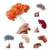 Women Hair Stick Artificial Flower Decor Hairpin Buns Half-Combed Hairstyles Chinese Hairpin Headgear Hanfu Hair Accessories