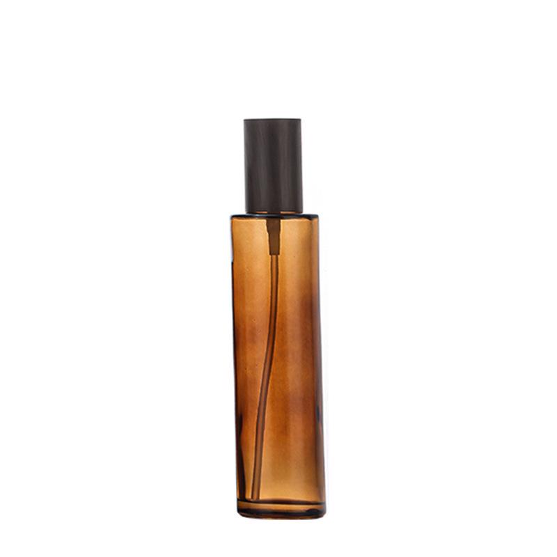 Brown Glass Spray Bottle for Foundation, Makeup, Lotion, Light-Blocking Skincare, Portable Sample, and Serum
