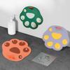 Cat Paw Silicone Floor Drain Anti Odor Pad Toilet Pad Bathroom Sewer Deodorant Cover Water Stopper Kitchen Sink Plug Strainer