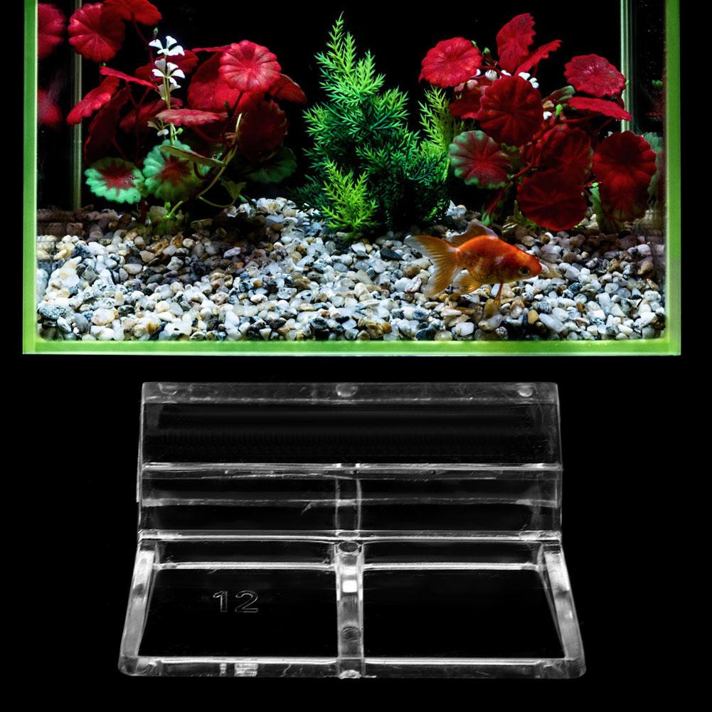 20Pcs Glass Cover Acrylic Clip Holder Support Clamp Accessory for Aquarium Fish Tank