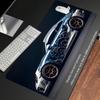 Large Blue Sports Car Design Mouse Pad Desk Mat Gaming Mats Gamer Pc Accessories Keypad Expansion Pads Rubber Antislip Base