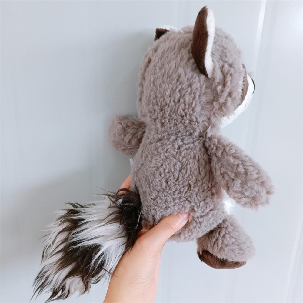 55 cm Kawaii Waschbär Plüschtier Schöner Waschbär Niedliche weiche Kuscheltiere Puppe Kissen Für Mädchen Kinder Kinder Baby Geburtstagsgeschenk
