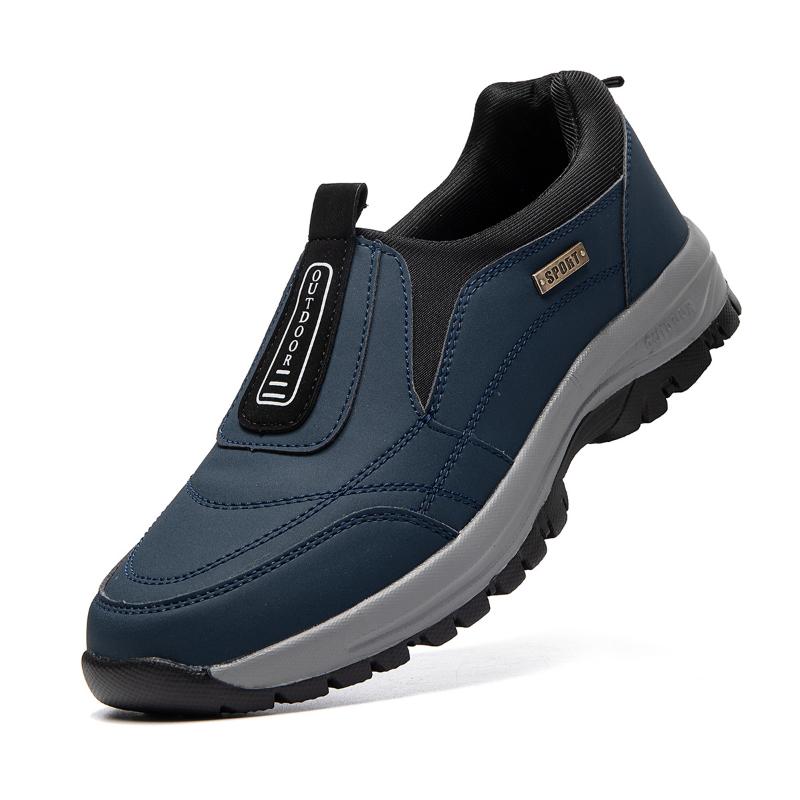 Spring Autumn Outdoor Leisure Sports Elderly Walking Shoes Men's Large Size Mountaineering Running Shoes Trendy and Fashion