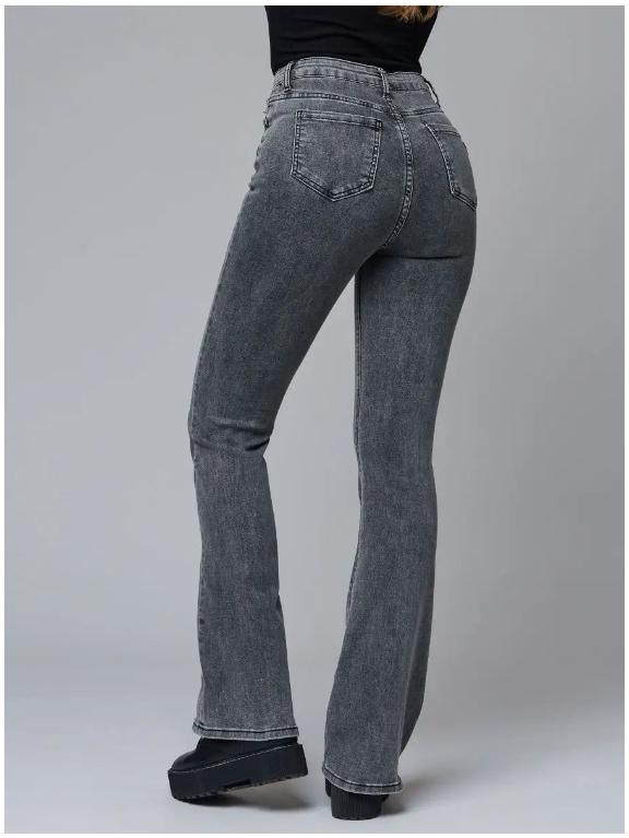 Women's 2025 Micro-Flare Jeans - Russian Autumn Collection