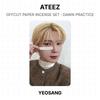 ATEEZ OFFCUT PAPER INCENSE SET : DAWN PRACTICE Official Photocard