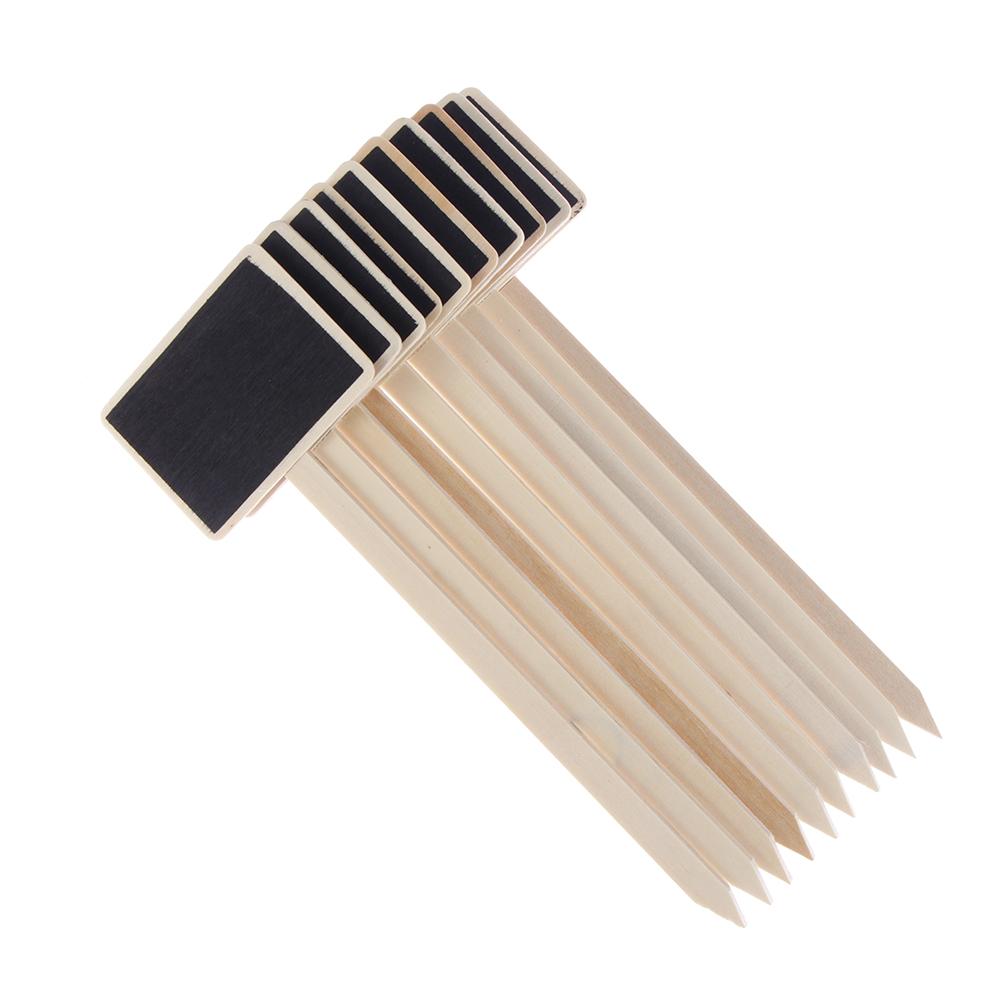 House Decorations Greenhouse  Plants Tags Garden Tools Wooden Chalkboard Classification Marker