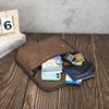 Bolso bandolera de un solo hombro para hombre, bolso urbano sencillo con cabeza de tigre, bolso de Color Retro para hombre, bolso pequeño de cuero