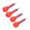 Center Punch Set Automatic Hole Puncher Hand Tool for Metal Wood Window Glass 5in Red