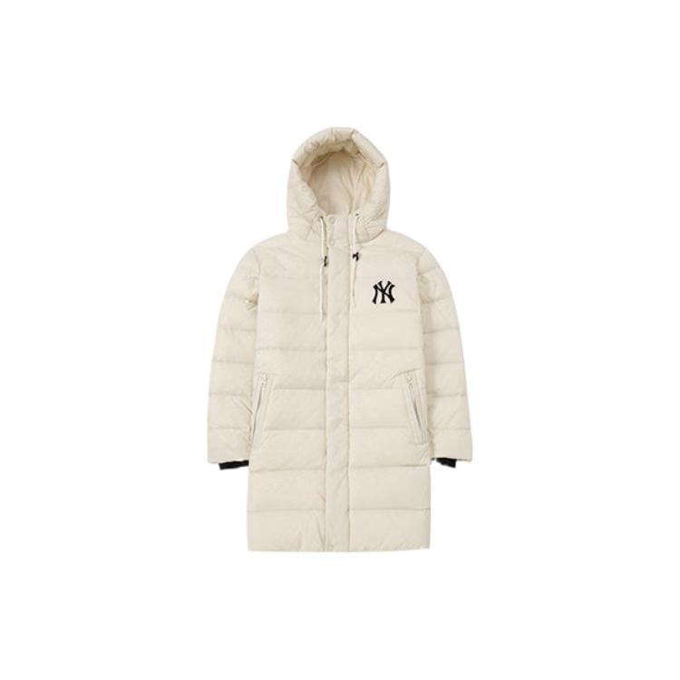MLB New York Yankees Down Jacket Long Unisex White 3ADJB0326-50CRS XS