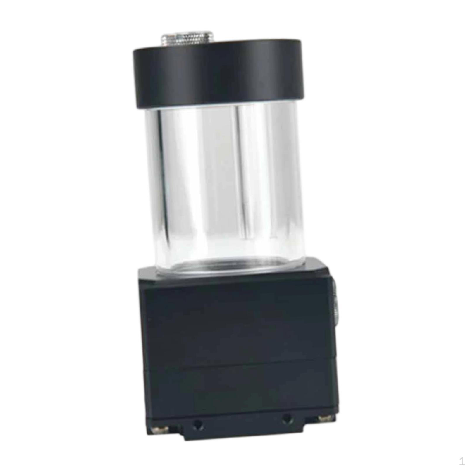 

Pump/reservoir Combo 12V Computer Cooling System Silent High Temperature Printing Reusable Water 125mm_65mm 12V