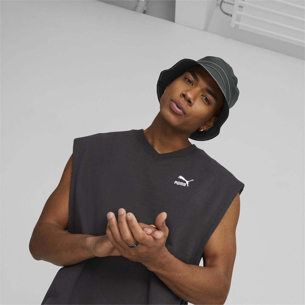 Bucket Prime Classic Bucket 2024 Black Size L [Puma] Hat, Hat, 024511, Spring/Summer Color (01),
