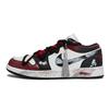 Air Jordan 1 Vintage Basketball Shoes Unisex Low Top Black/White/Red DC0774-101(Team80-)