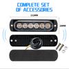 Strobe LED Warning Light 12/24V Signal Light LED Indicator Lamp for Car Truck Trailer Beacon Lamp LED Side Light Led Tail Light