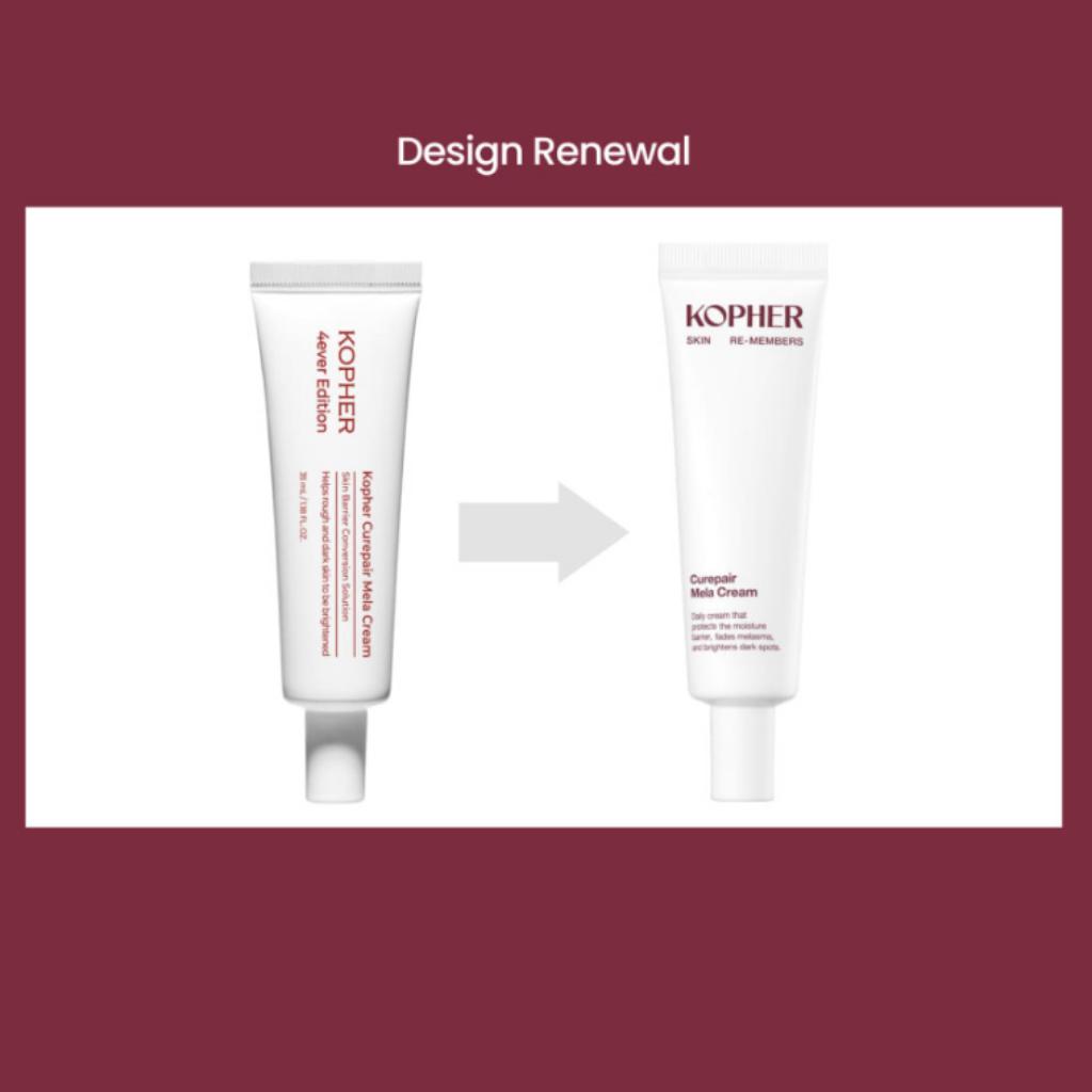 [KOPHER] Curepair Mela Cream (35ml) - 4ever Edition for Dark Spots & Glow
