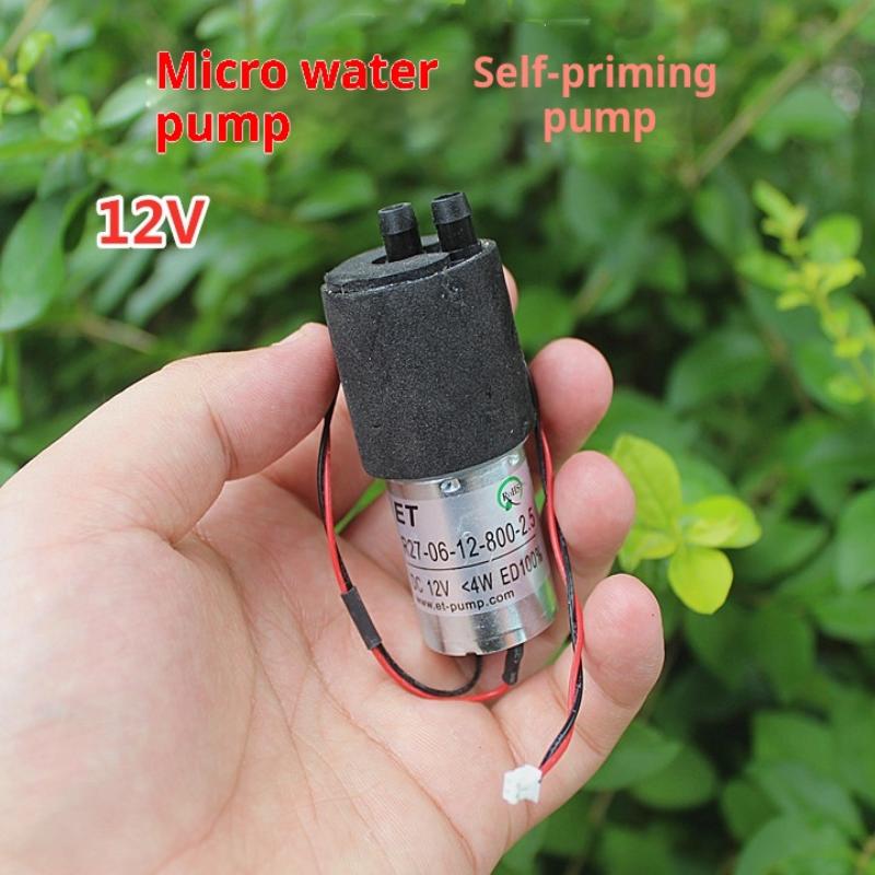 1Pcs Self-Priming Suction Water Pump Et R27 Series R27-06 Mini 370 Water Pump Dc 12V Micro Diaphragm Pump Diy Sweeper Robot
