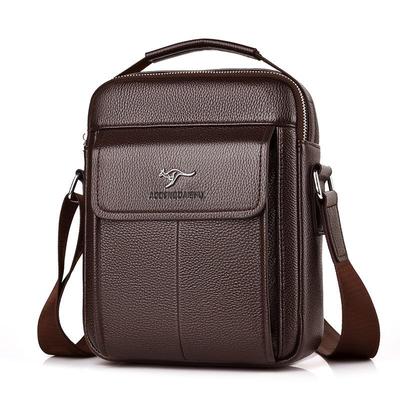 Men's Large Capacity Casual Messenger Bag for Business and Travel