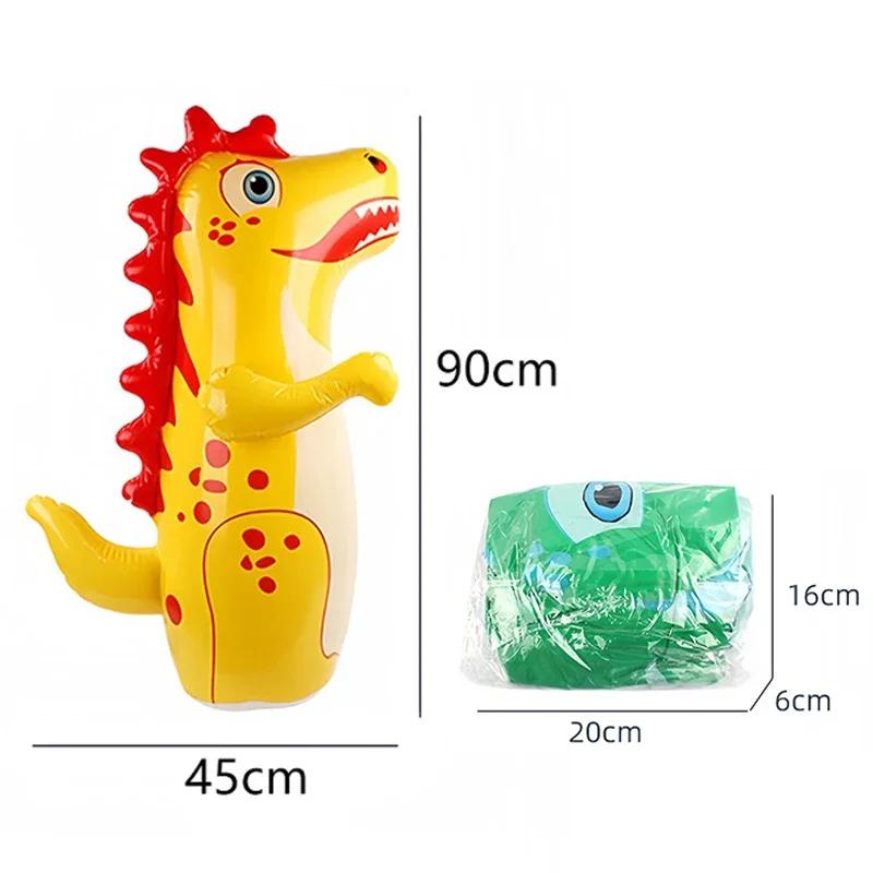 Superior-Grade 1/2Pcs Top-Grade Tumbler First-Class Boxing Inflatable High-Standard Dinosaur Premium-Quality Punching Premium-Quality Bag Top-Grade