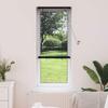 Schwarze Jalousie 150 x 40 cm 25 mm PVC