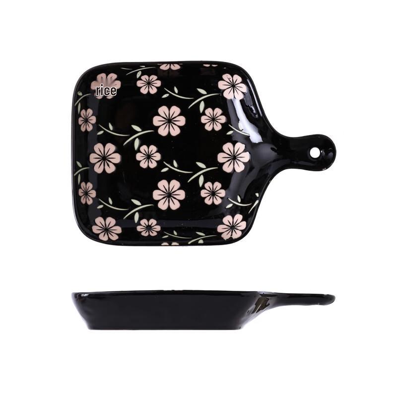 Japanese Style Ceramic Baking Dish with Handle
