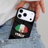 Italy Flag Phone Case for iPhone 16e 15 14 13 12 17 Pro Max Plus Air 17pro Cover Coque