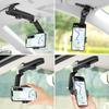 Universal Sun Visor Car Phone Holder - Multi-Function Navigation Mount