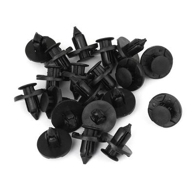 Retainer Clip Plastic Drive Rivet Flap Bumper Push Clip 8mm Hole Fit Nissan 20